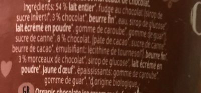 Happy Mrs Jersey Chunky dark chocolate bio 500ml