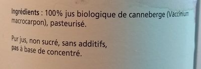 Pajot -  Jus de Canneberges 75cl
