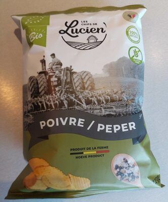 Lucien - Chips Poivre et sel bio